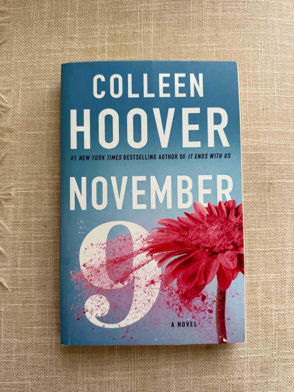 Blue 'November 9' Hardcover Book -